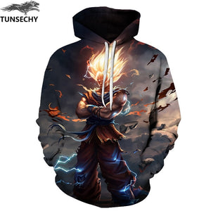 Anime Hoodies Dragon Ball Z Pocket