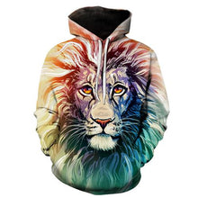 Load image into Gallery viewer, Hoodies Men/Women  With Hat Hoody Unisex Anime Lion