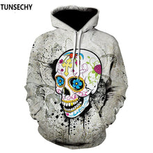 Load image into Gallery viewer, 2018 Hoodies Men Hoody Sweatshirts Melted Skull