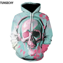 Load image into Gallery viewer, 2018 Hoodies Men Hoody Sweatshirts Melted Skull