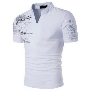 Laamei Men Polo Shirt Casual Short Sleeve Male Cotton Polo Shirt