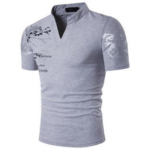 Load image into Gallery viewer, Laamei Men Polo Shirt Casual Short Sleeve Male Cotton Polo Shirt