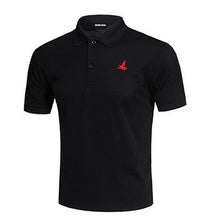 Load image into Gallery viewer, KOSMO MASA Cotton Black Polo Shirt Mens