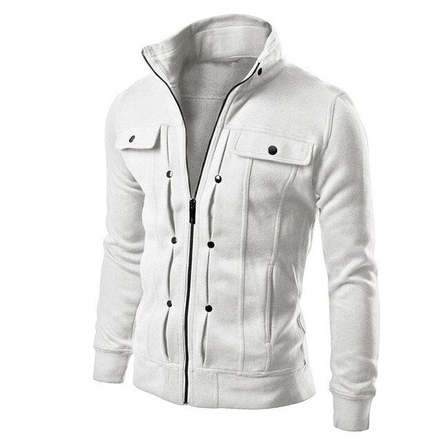 Sweatshirts Men Zipper Cardigan Hoodies