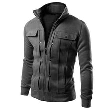 Load image into Gallery viewer, Sweatshirts Men Zipper Cardigan Hoodies