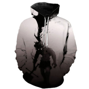 Anime Black Clover 3D Hoodies Teens Fashion Cartoon Hooded Sweatshirts S-5XL