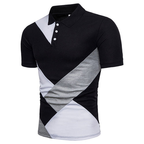 Laamei Men 2019 Summer Fashion Camisa Polo