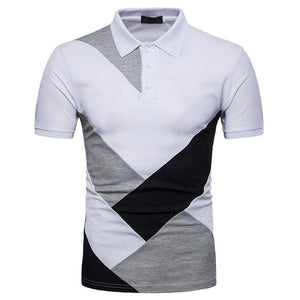 Laamei Men 2019 Summer Fashion Camisa Polo