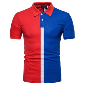 Laamei Men 2019 Summer Fashion Camisa Polo