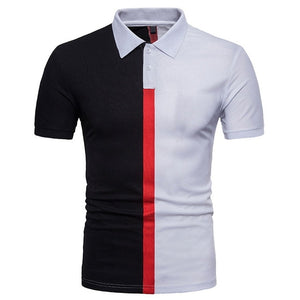 Laamei Men 2019 Summer Fashion Camisa Polo