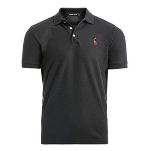 Polo Shirt Men Cotton Casual Mens Polo Shirts