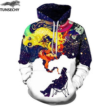 Load image into Gallery viewer, Real art man/women hooded hoodies.