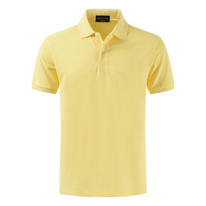 cotton simple polo shirt